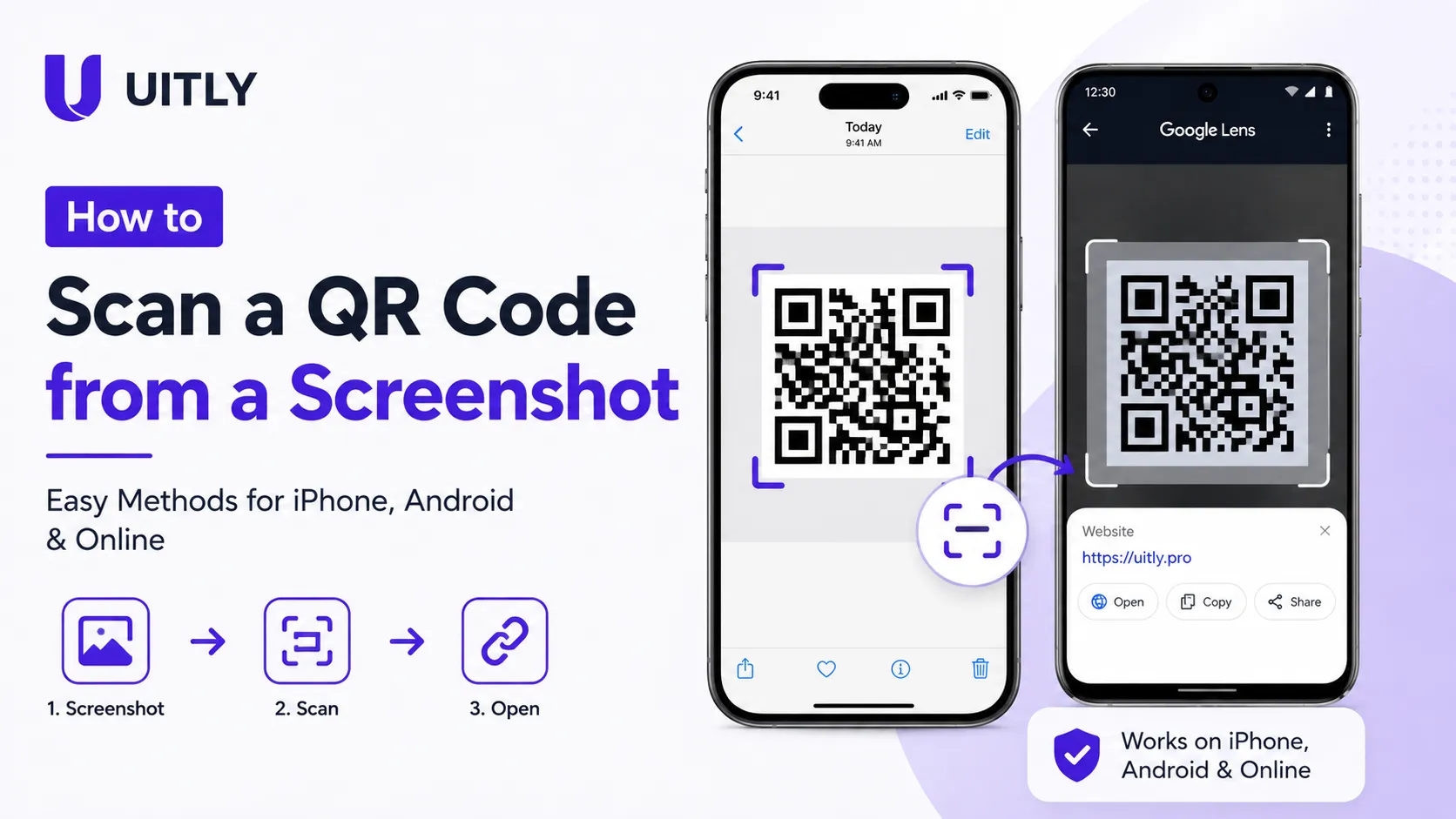How to Scan a QR Code from a Screenshot (iPhone, Android & Online)