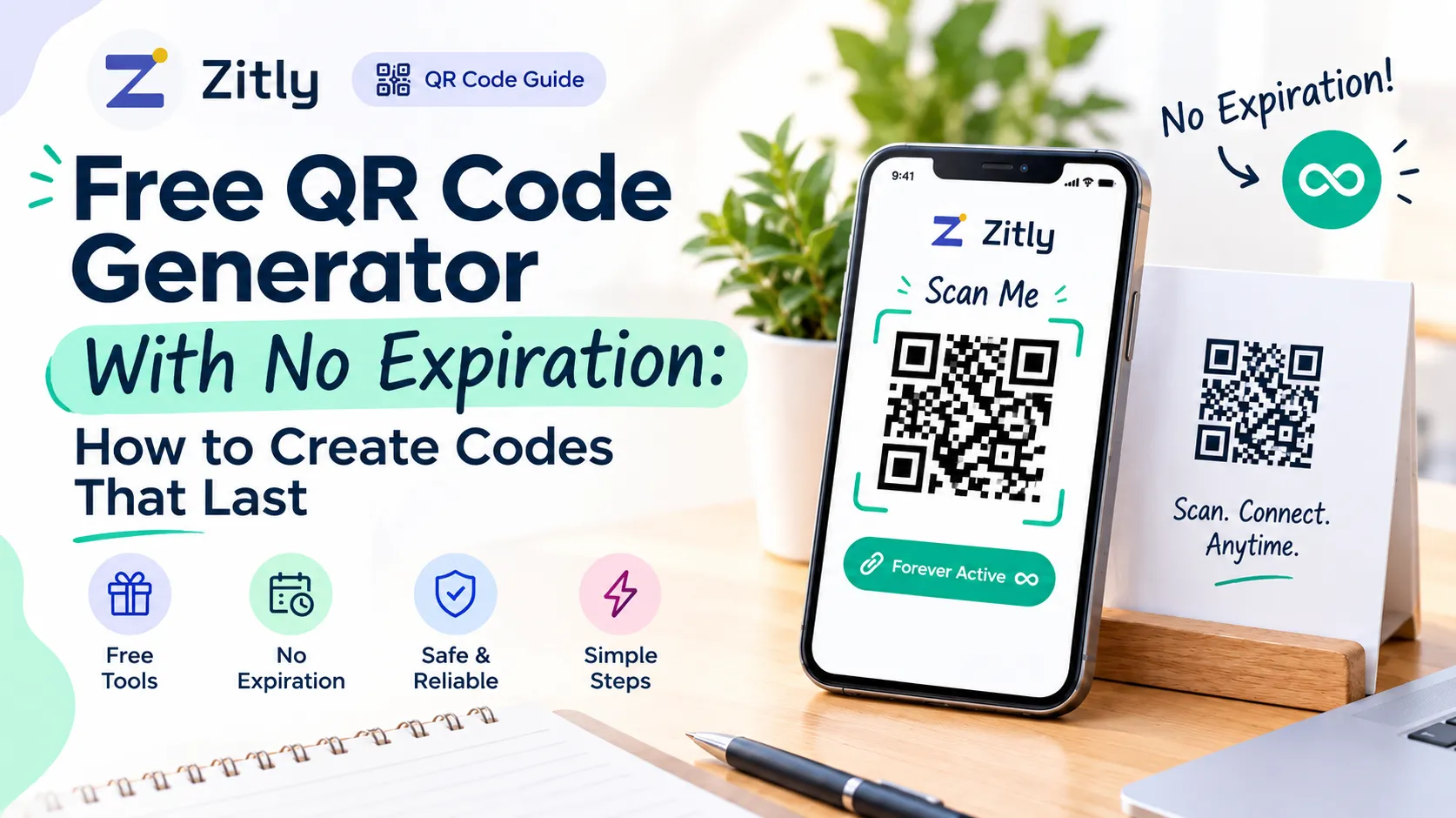 Free QR Code Generator With No Expiration: How to Create Codes That Last