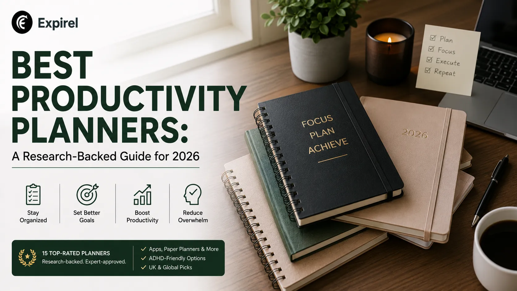 Best Productivity Planners: A Research-Backed Guide for 2026