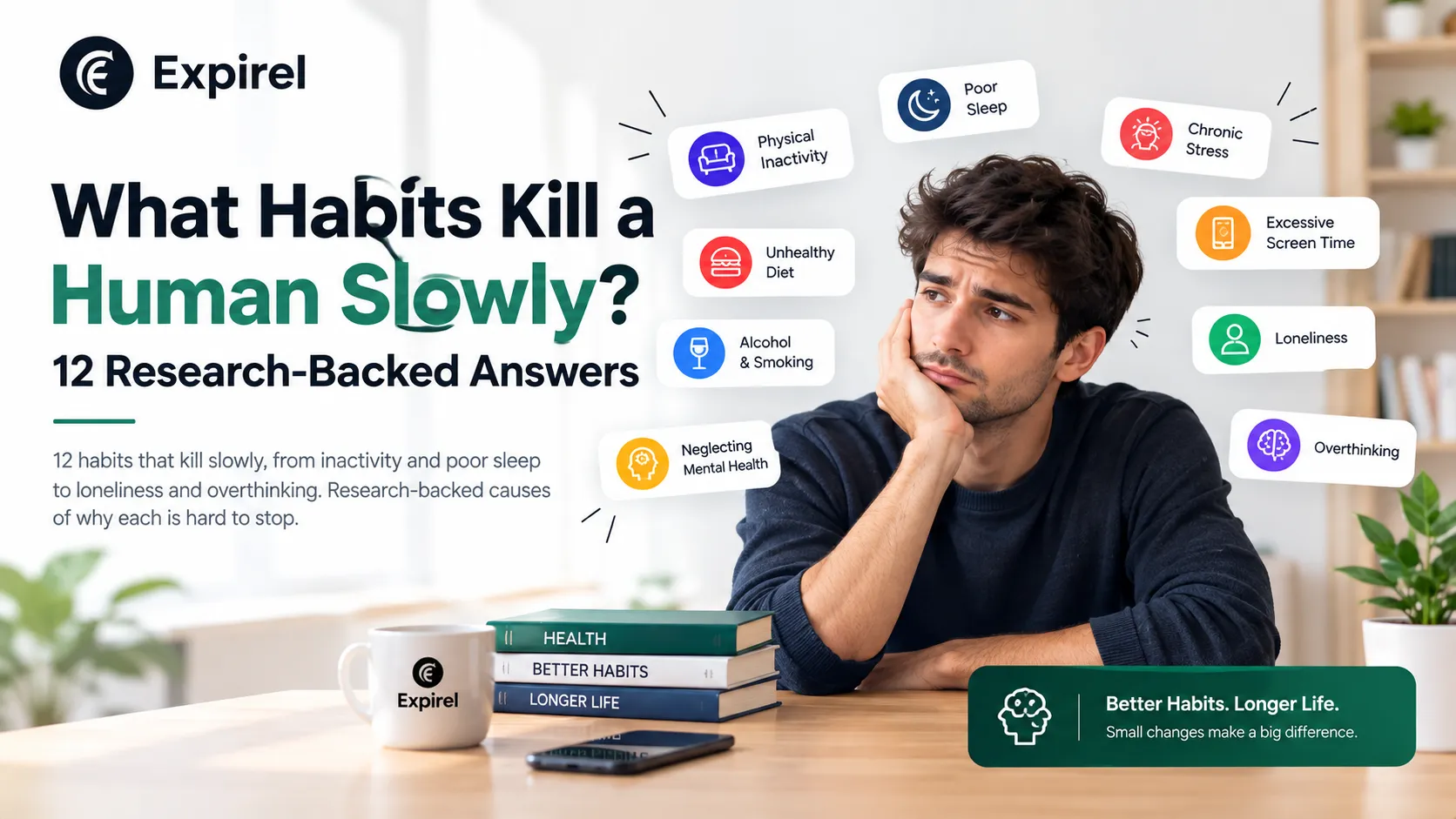 What Habits Kill a Human Slowly? 12 Patterns Research Has Linked to Early Death and How to Stop Each One