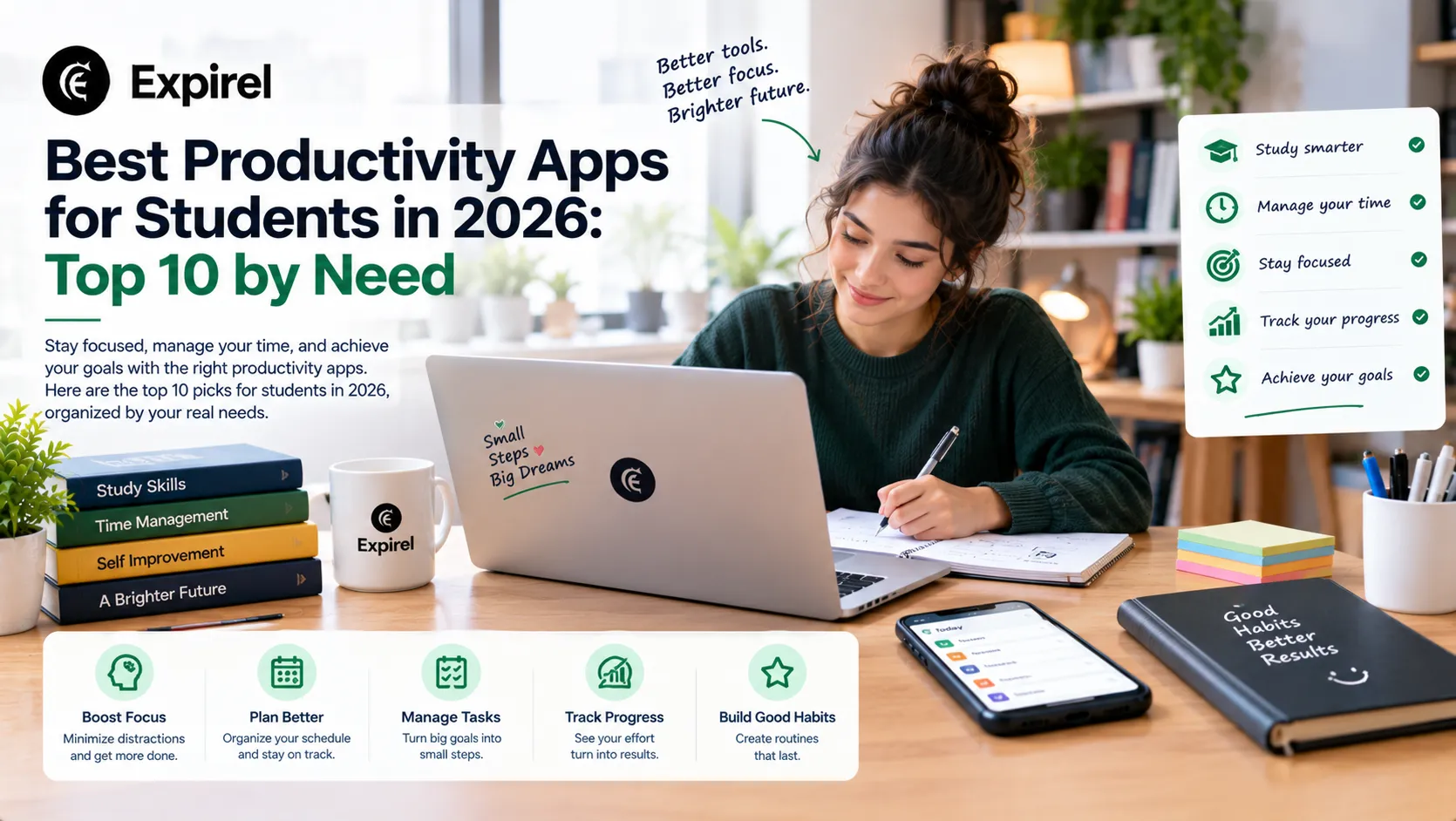 Best Productivity Apps for Students in 2026: Top 10 by Need