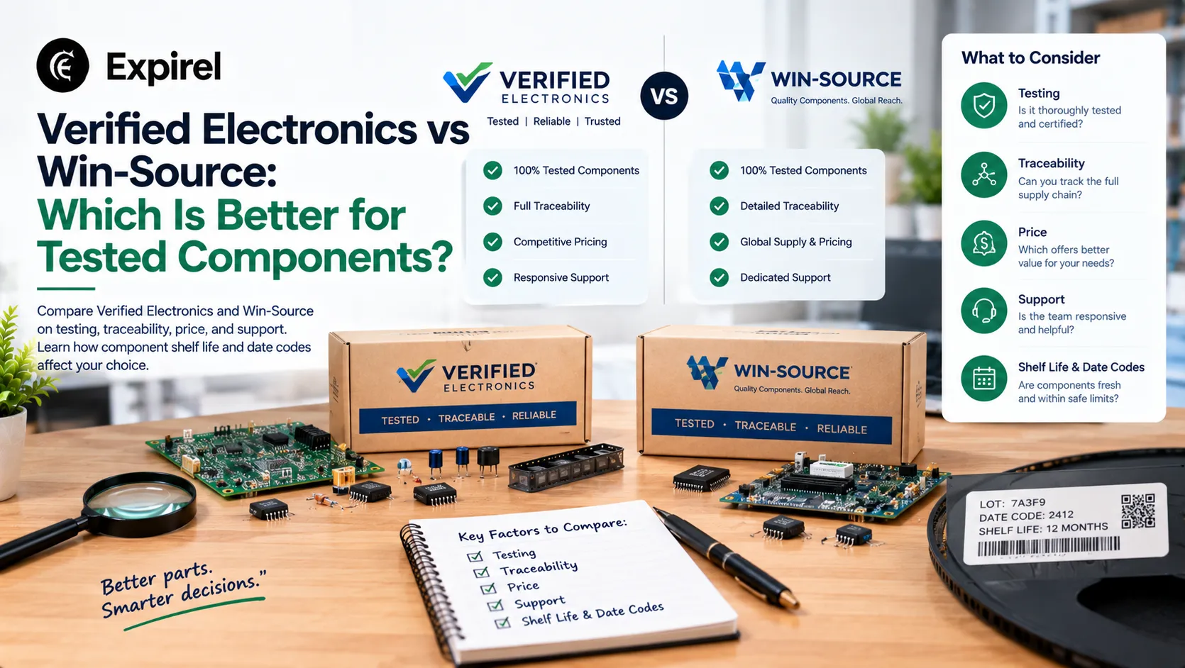 Verified Electronics vs Win-Source: Which Is Better for Tested Components?
